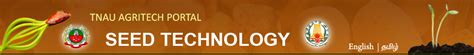 TNAU Agritech Portal :: Seed Technology.